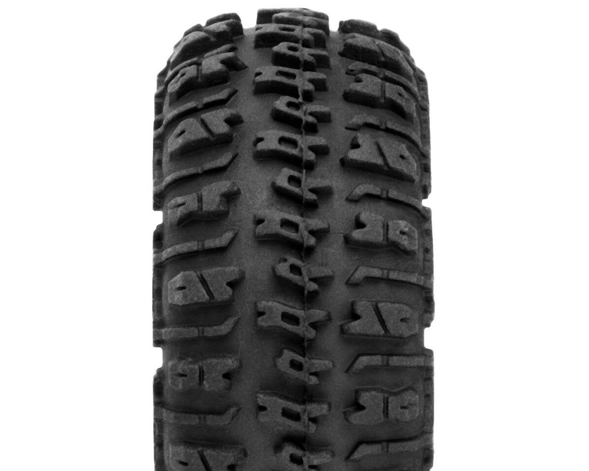 Pro-Line SCX24 1.0" Trencher Pre-Mounted Tires w/Impulse Wheels (Black) (4) (Medium)