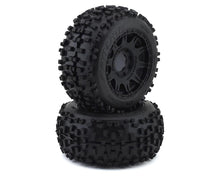 Pro-Line Badlands 3.8" Pre-Mounted Truck Tires (2) (Black) w/Raid Wheels (M2)