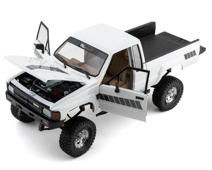 RC4WD Trail Finder 2 "LWB" RTR w/ 1987 Toyota XtraCab Hard Body Set (White)