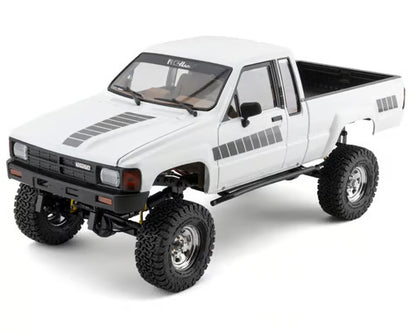 RC4WD Trail Finder 2 "LWB" RTR w/ 1987 Toyota XtraCab Hard Body Set (White)