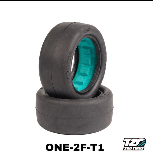 1/10 2WD 2.2 Front 2F Buggy Tire + with Foam (1 Pair)